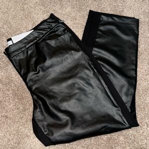 NWT Liz Claiborne Leather Pants